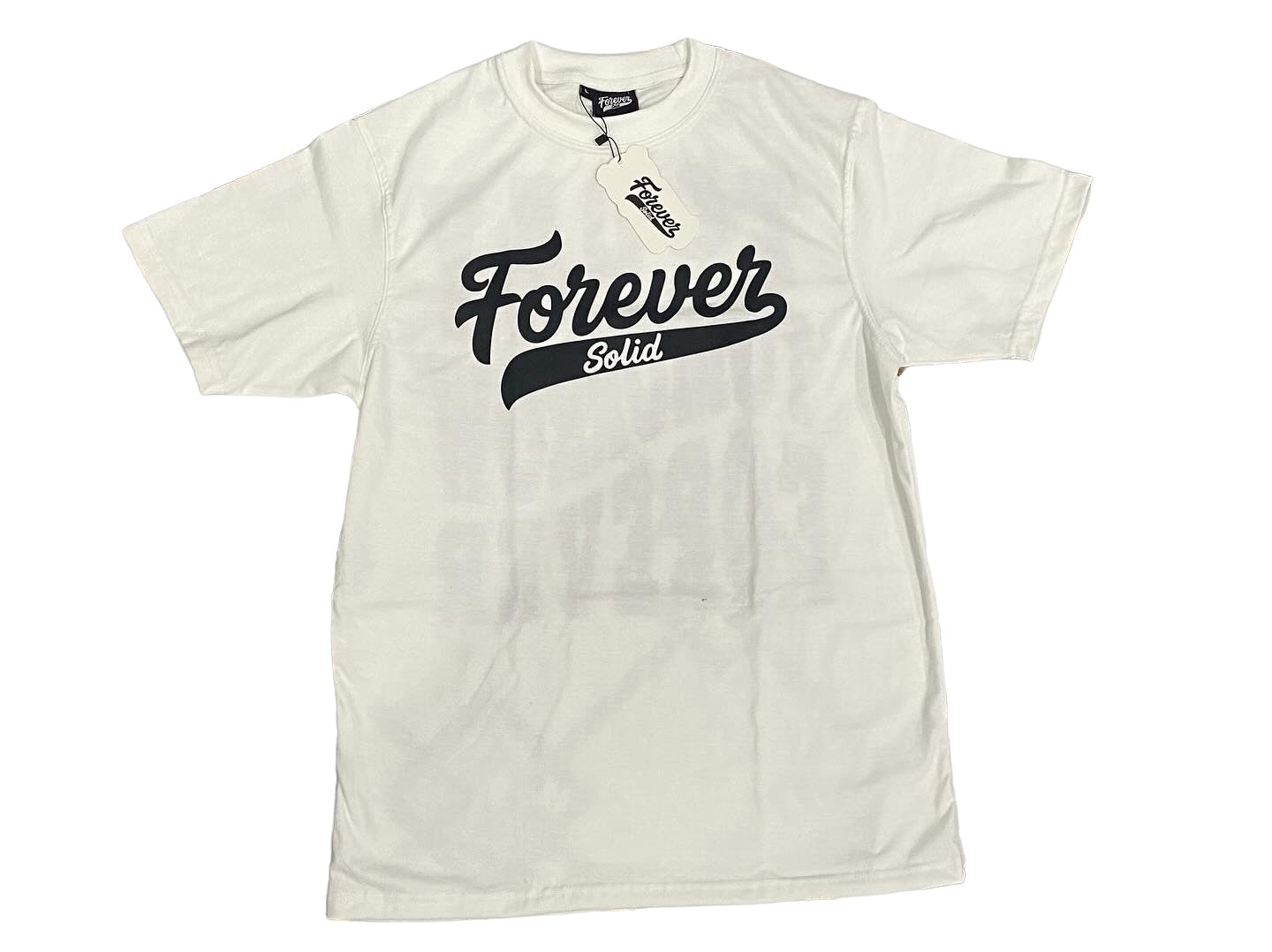 FOREVER SOLID CURSIVE TEE