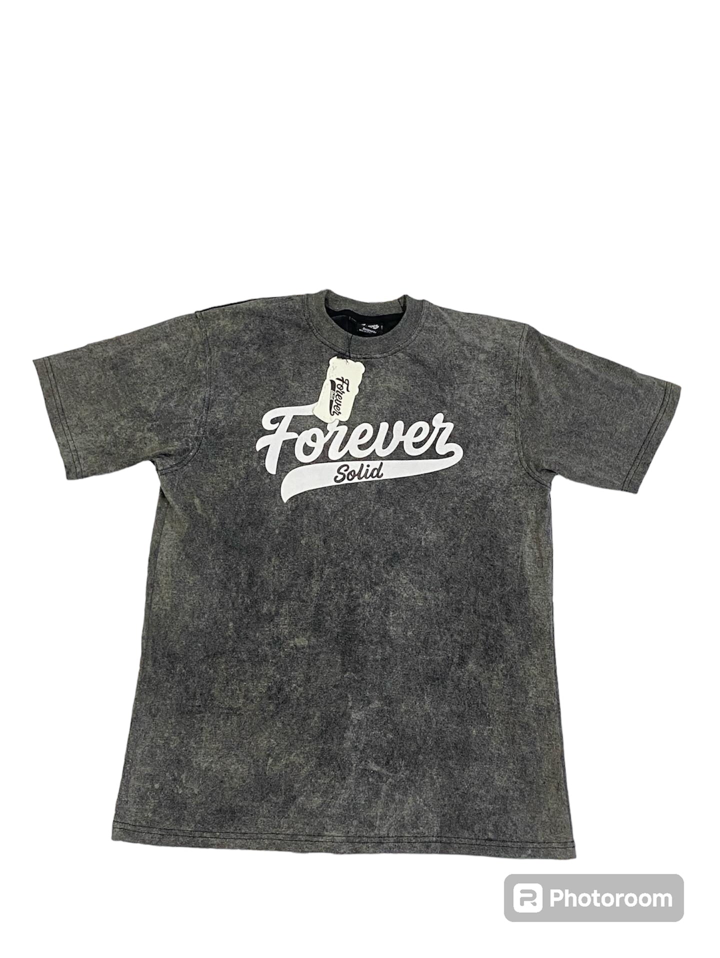 FOREVER SOLID CURSIVE TEE