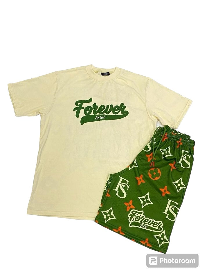 FOREVER SOLID CURSIVE TEE