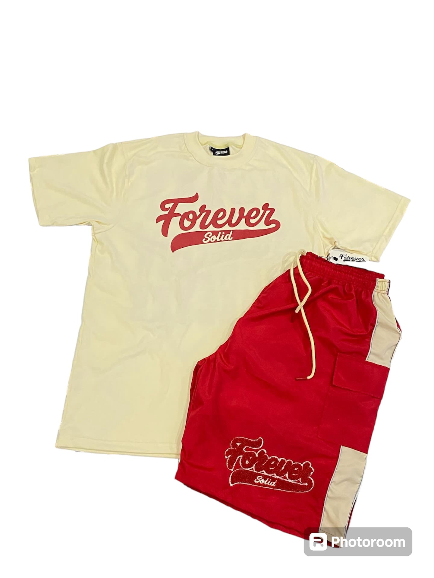 FOREVER SOLID CURSIVE TEE